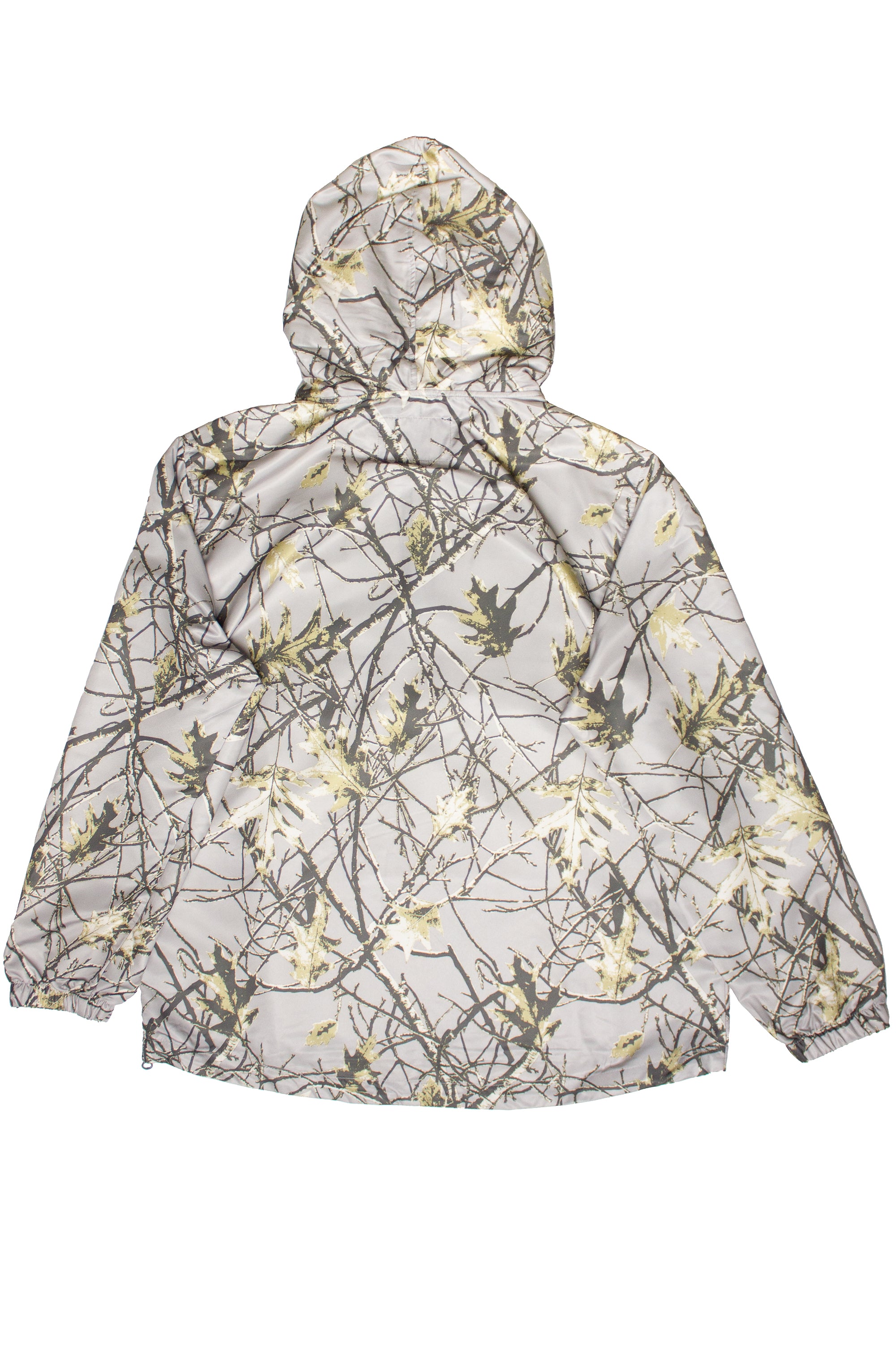 Woodland Camo Pullover Windbreaker