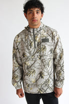 Woodland Camo Pullover Windbreaker
