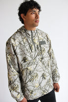 Woodland Camo Pullover Windbreaker