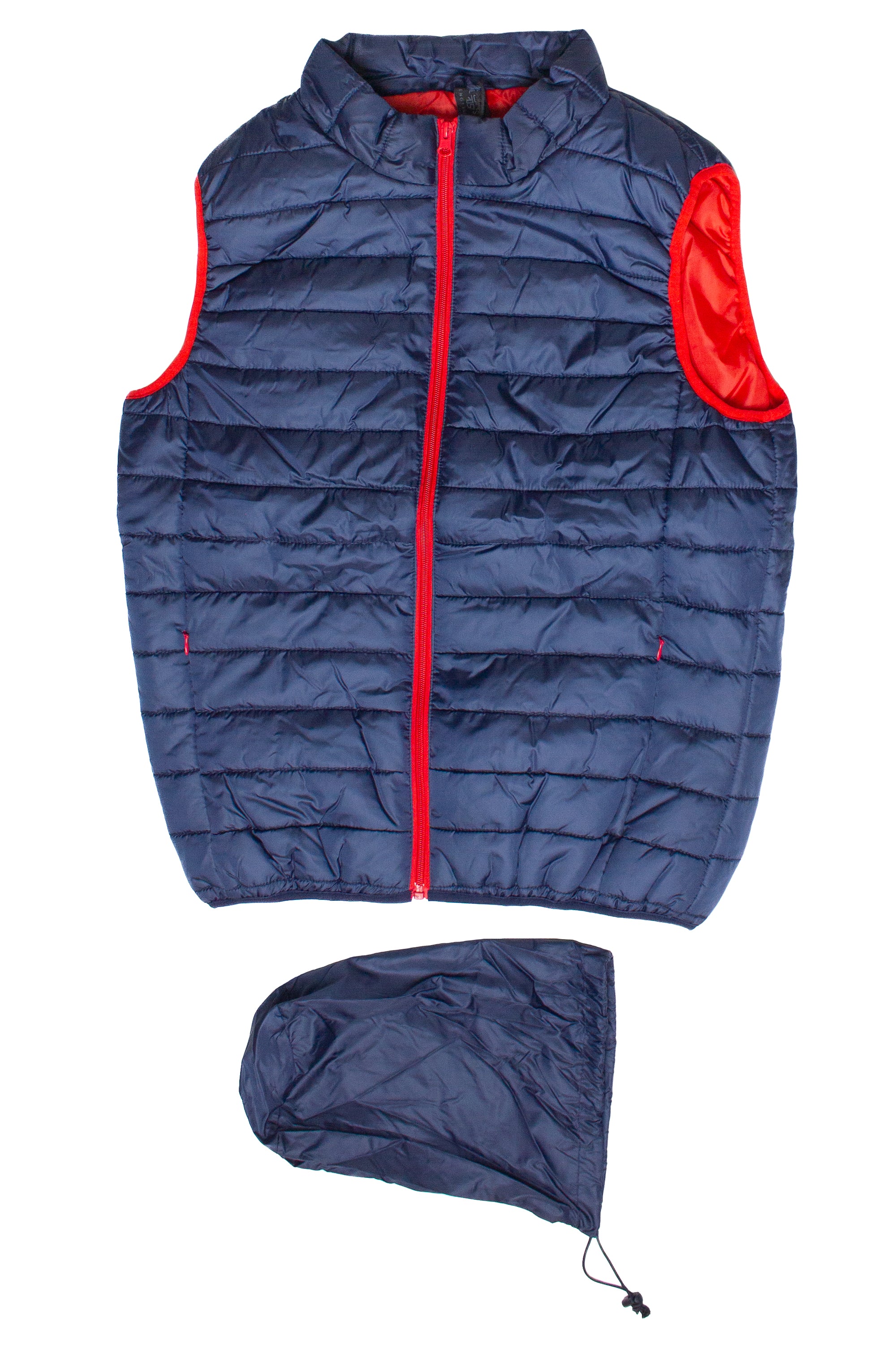 Packable Puffer Vest - Navy