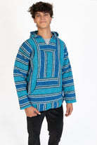 Lightweight Turquoise Baja Hoodie