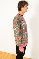 Boxed Cartoon Sweatshirt