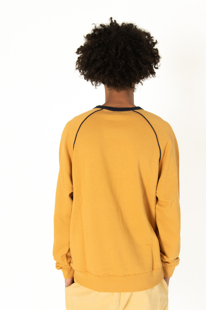Honey Mustard Piping Sweatshirt