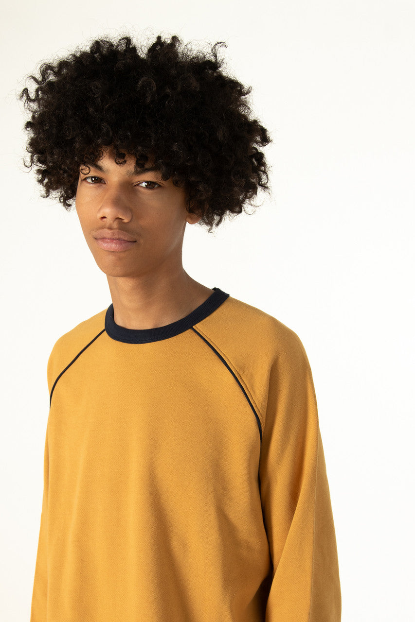 Honey Mustard Piping Sweatshirt