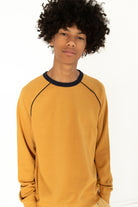 Honey Mustard Piping Sweatshirt