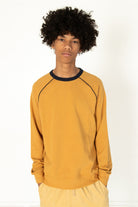 Honey Mustard Piping Sweatshirt