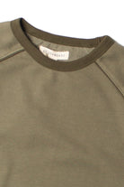 Moss Green Piping Sweatshirt