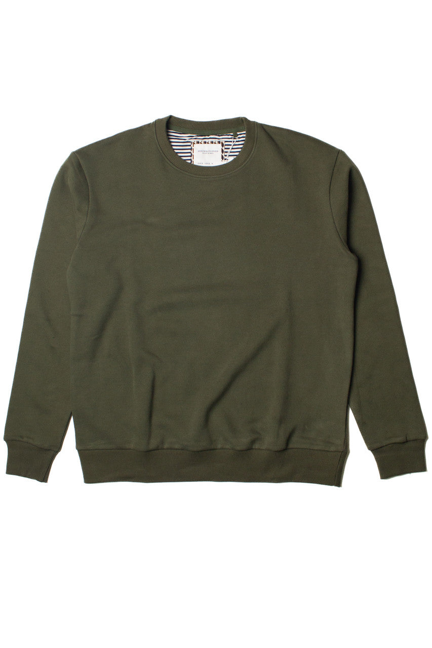 Olive Crew Sweatshirt