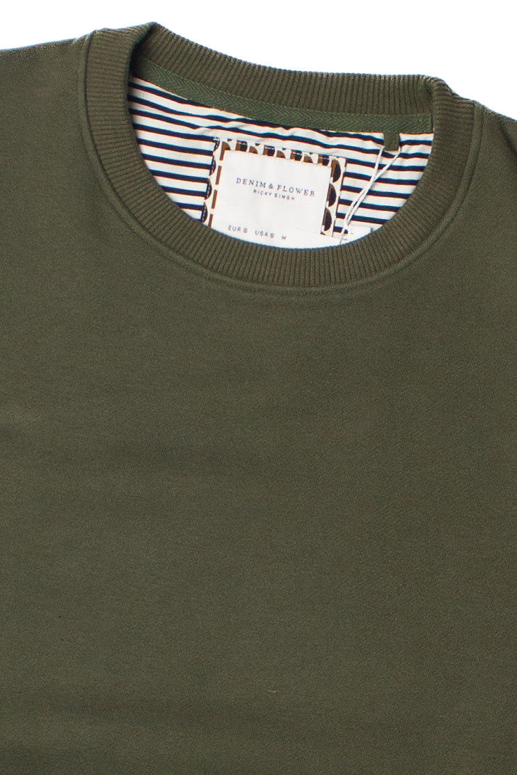 Olive Crew Sweatshirt