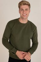 Olive Crew Sweatshirt