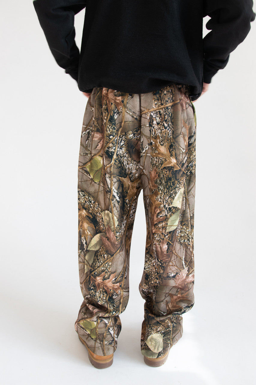 Woodland Camo Fleece Sweatpants