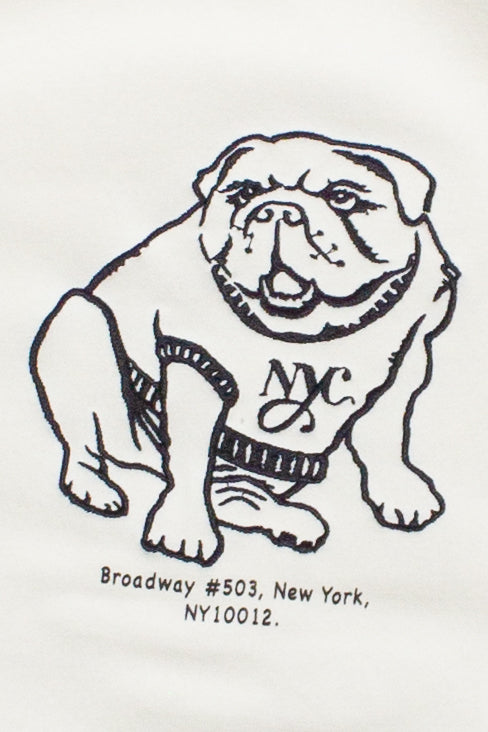 Embroidered NYC Bulldog Sweatshirt