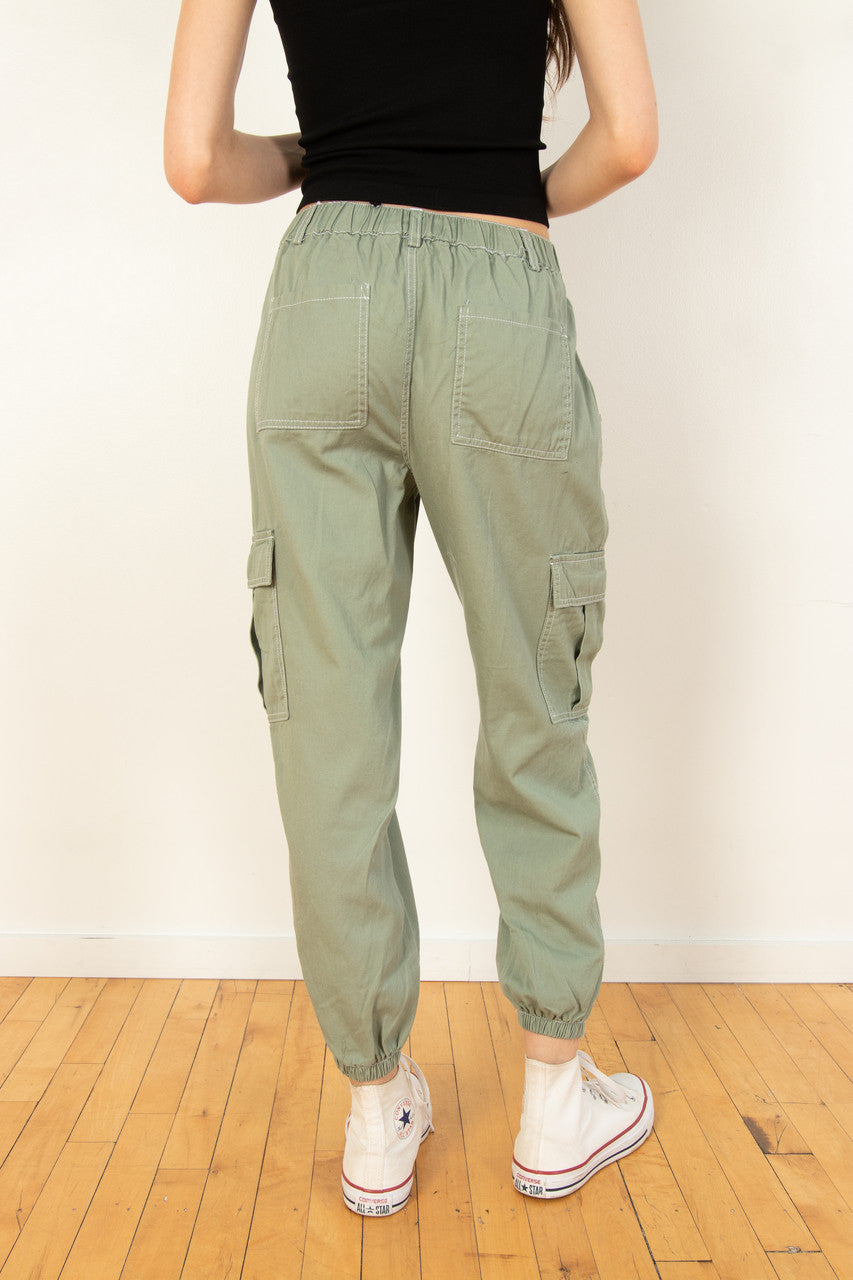 Lily Pad Cargo Joggers