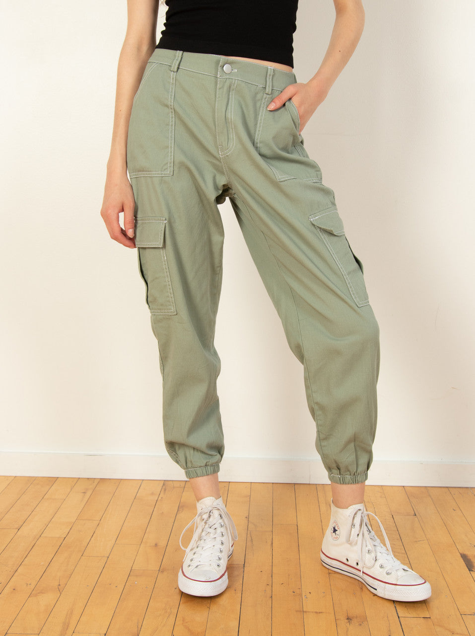 Lily Pad Cargo Joggers