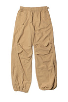 Khaki Drawstring Parachute Pants