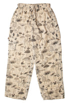 Natural Mushroom Cargo Pants