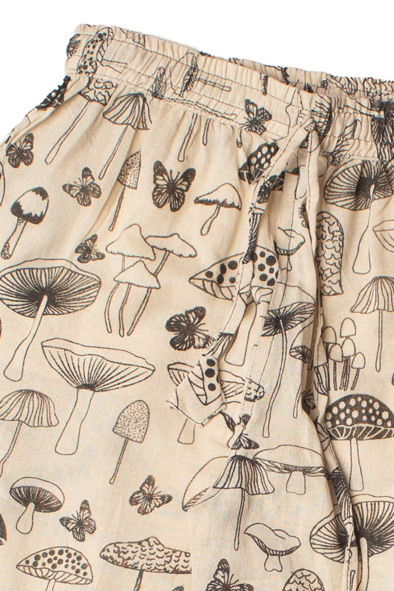 Natural Mushroom Cargo Pants