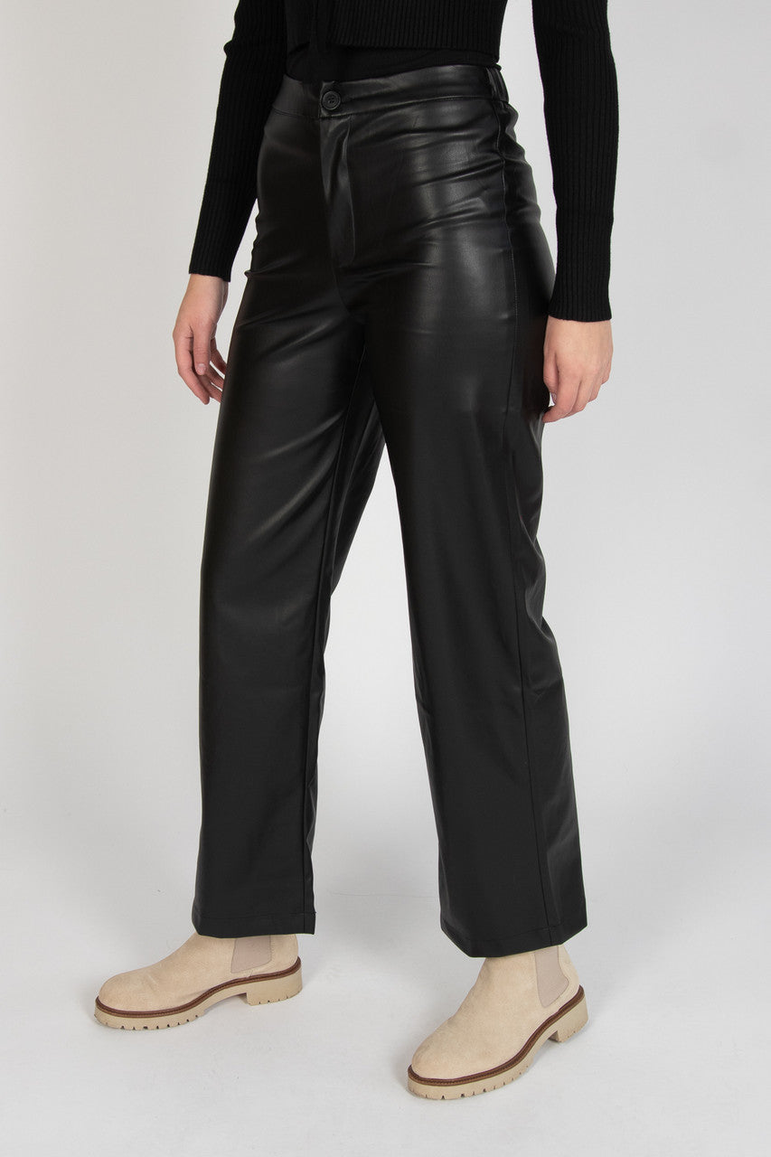 Wide Leg Pleather Pants – Ragstock