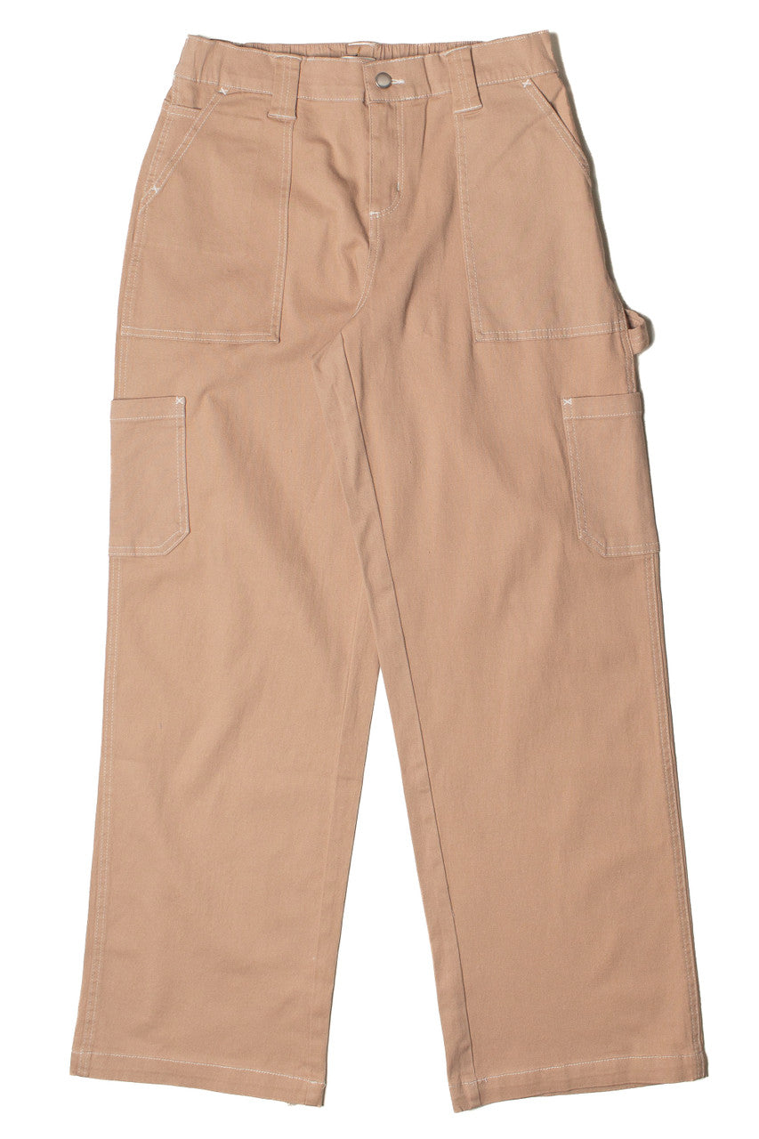 Wide Leg Carpenter Pants