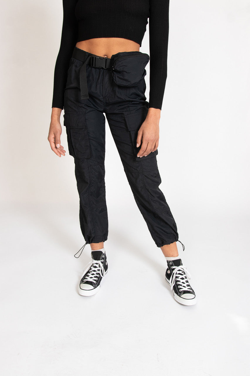 Fanny Pack Parachute Pants