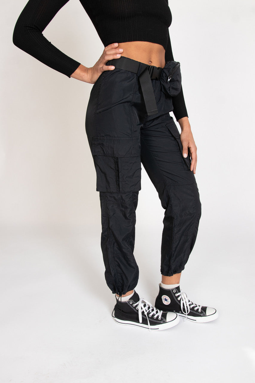 Fanny Pack Parachute Pants