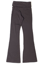 Fold Over Fleece Lined Flare Leggings
