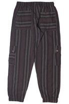 Striped Cargo Joggers