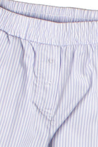Wide Leg Striped Boxer Pants
