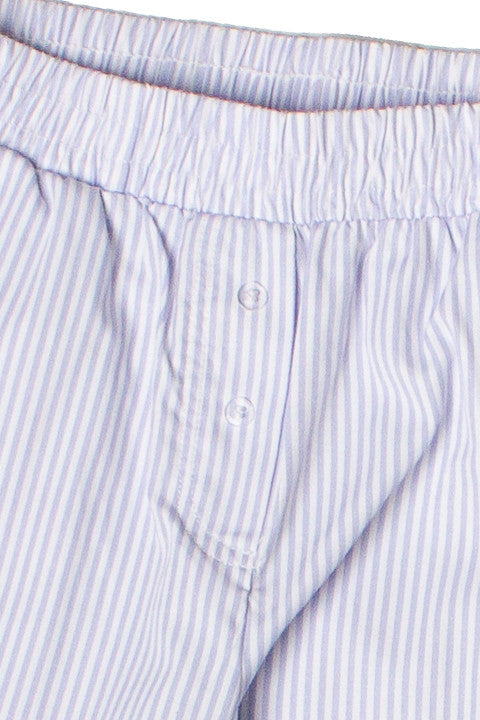 Wide Leg Striped Boxer Pants