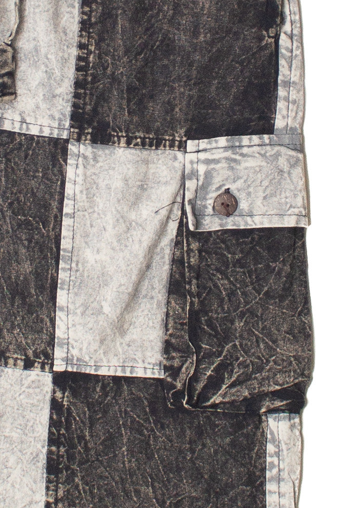 Checker Patchwork Pants