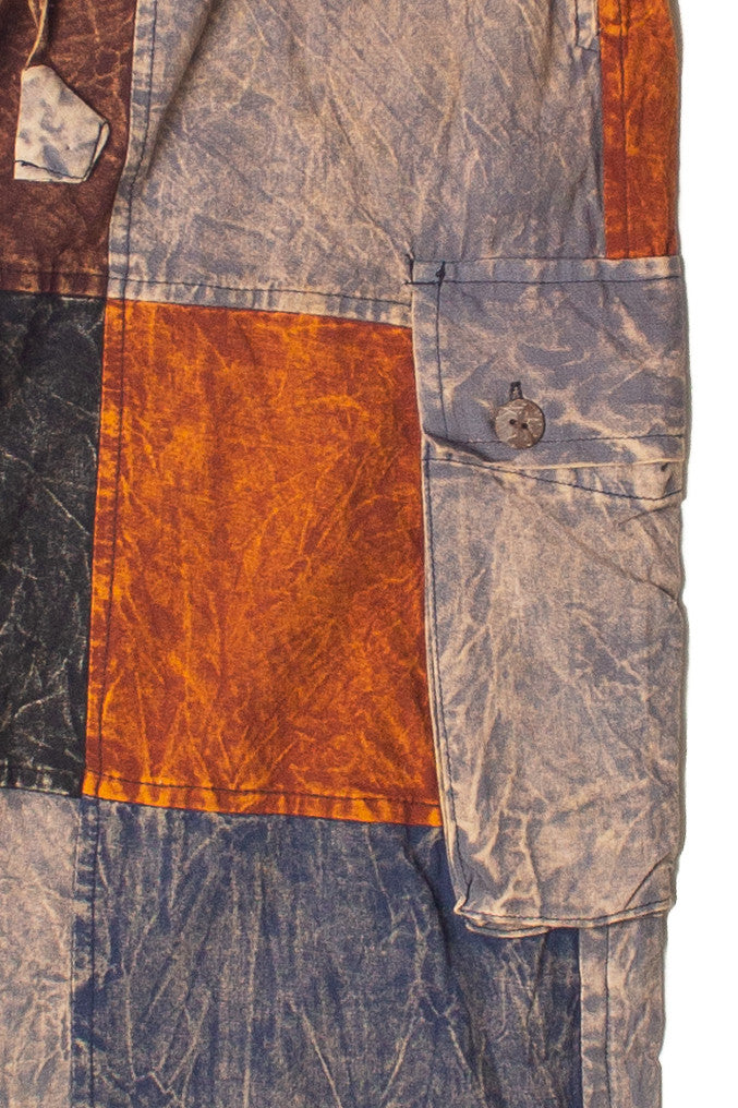 Checker Patchwork Pants