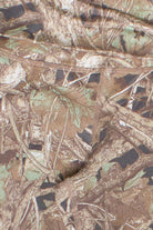 Fleece Lined Woodland Camo Flare Pants