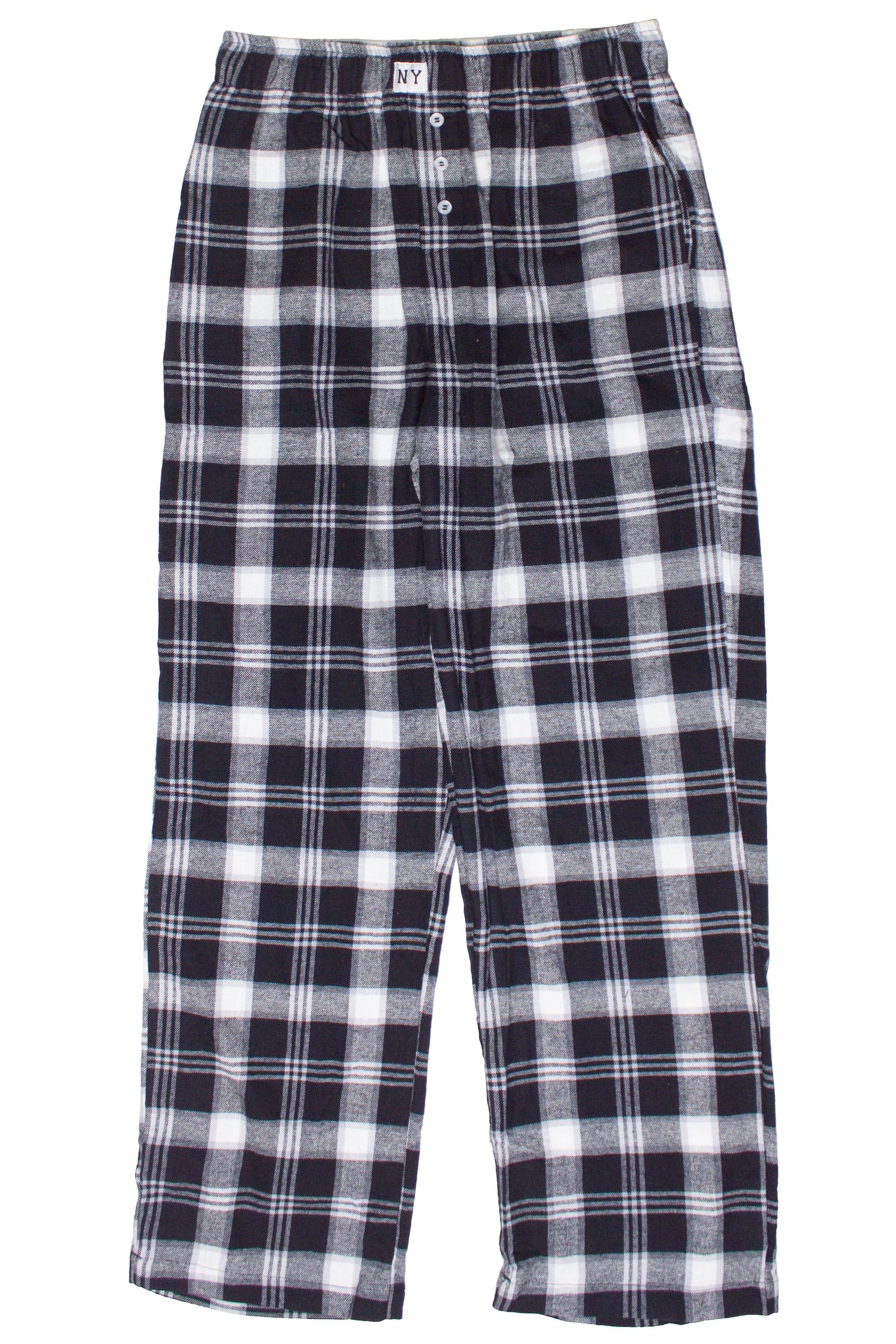 Flannel Lounge Pants - Black