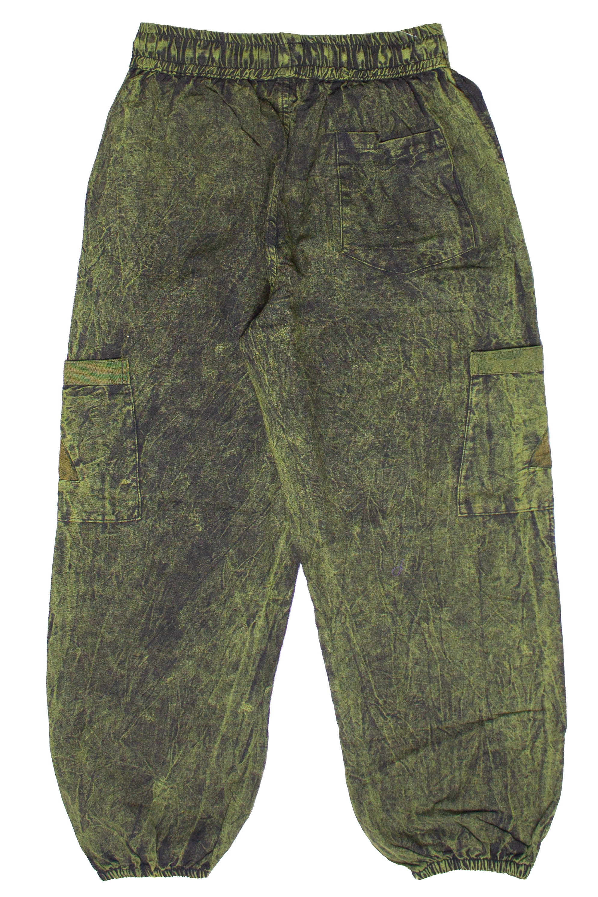 Earth Tones Cargo Patchwork Pants