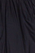 Belted Tube Top Wide Leg Jumpsuit - Black