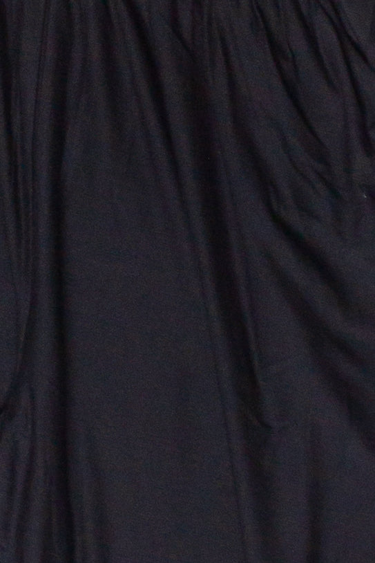 Belted Tube Top Wide Leg Jumpsuit - Black
