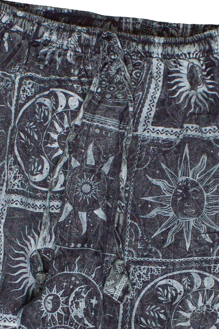Celestial Print Jogger Pants