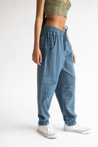 Striped Cargo Joggers