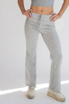 Drawstring Flare Lounge Pants