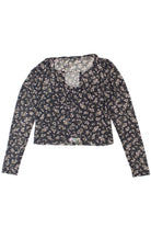 2 Piece Floral Mesh Top Set
