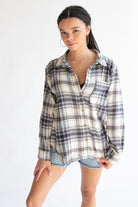 Plum/Gold Flannel