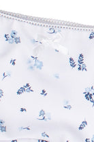 Patterned Picot Trim Bodice Tank