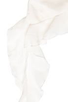 Ruffle Chiffon Cami Tank Top - Ivory