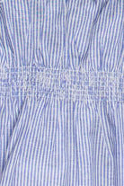 Striped Linen Blend Babydoll Tank Top