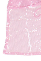 Backless Sequin Halter Top