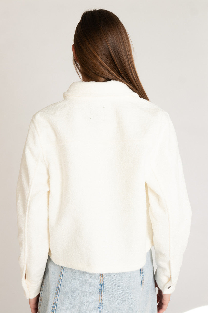 Snap Front Shacket