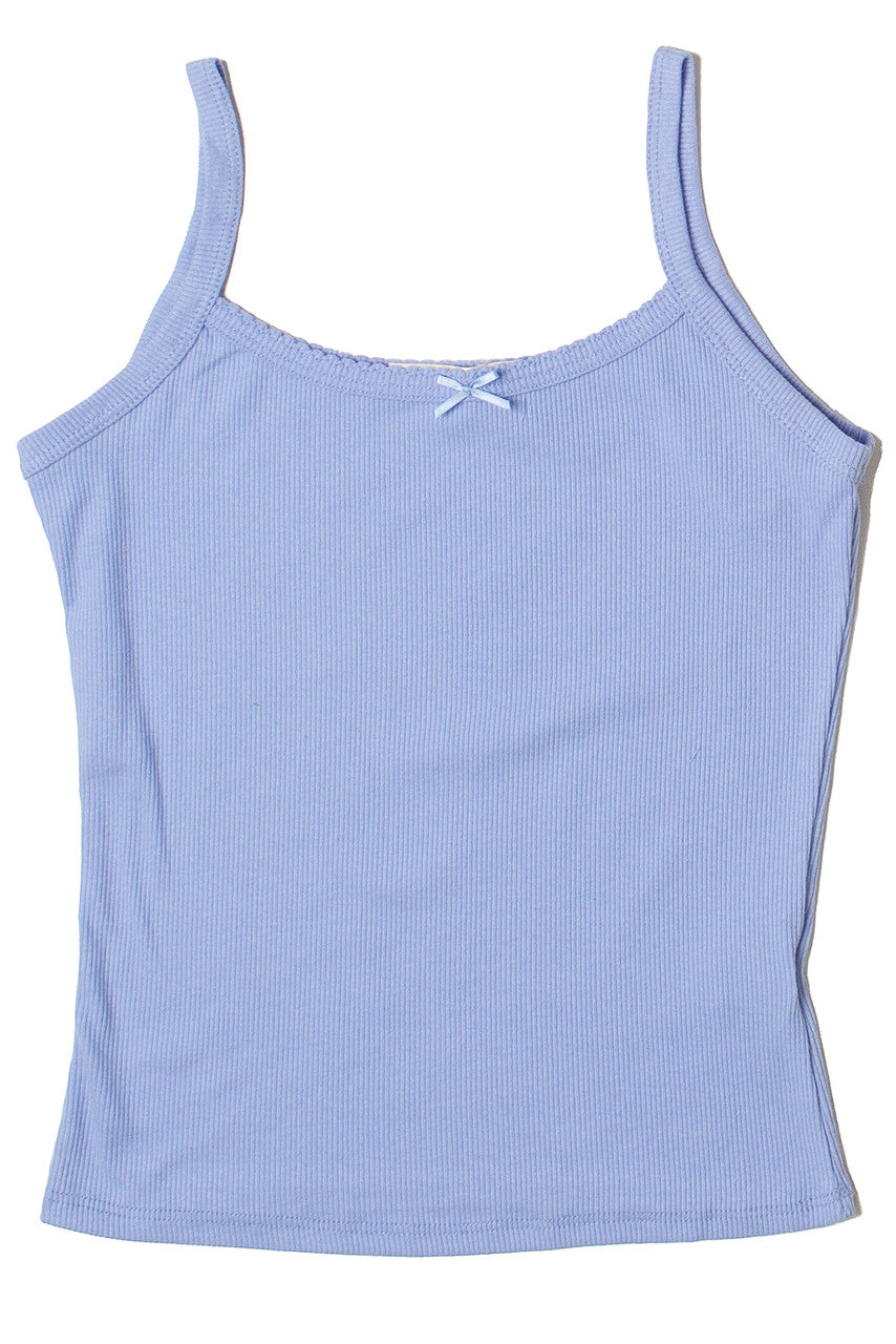 Scallop Edge Bow Tank Top
