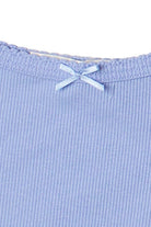 Scallop Edge Bow Tank Top