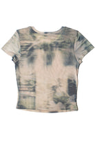 Mesh Rhinestone Butterfly Tee