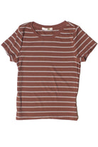 Ribbed Striped Tee